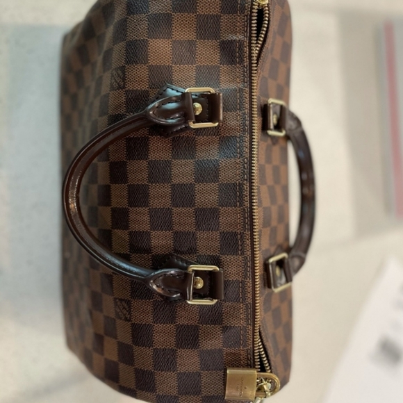 TRADED ❤️ Louis Vuitton DE Speedy 30 Bandouliere - Picture 5 of 16